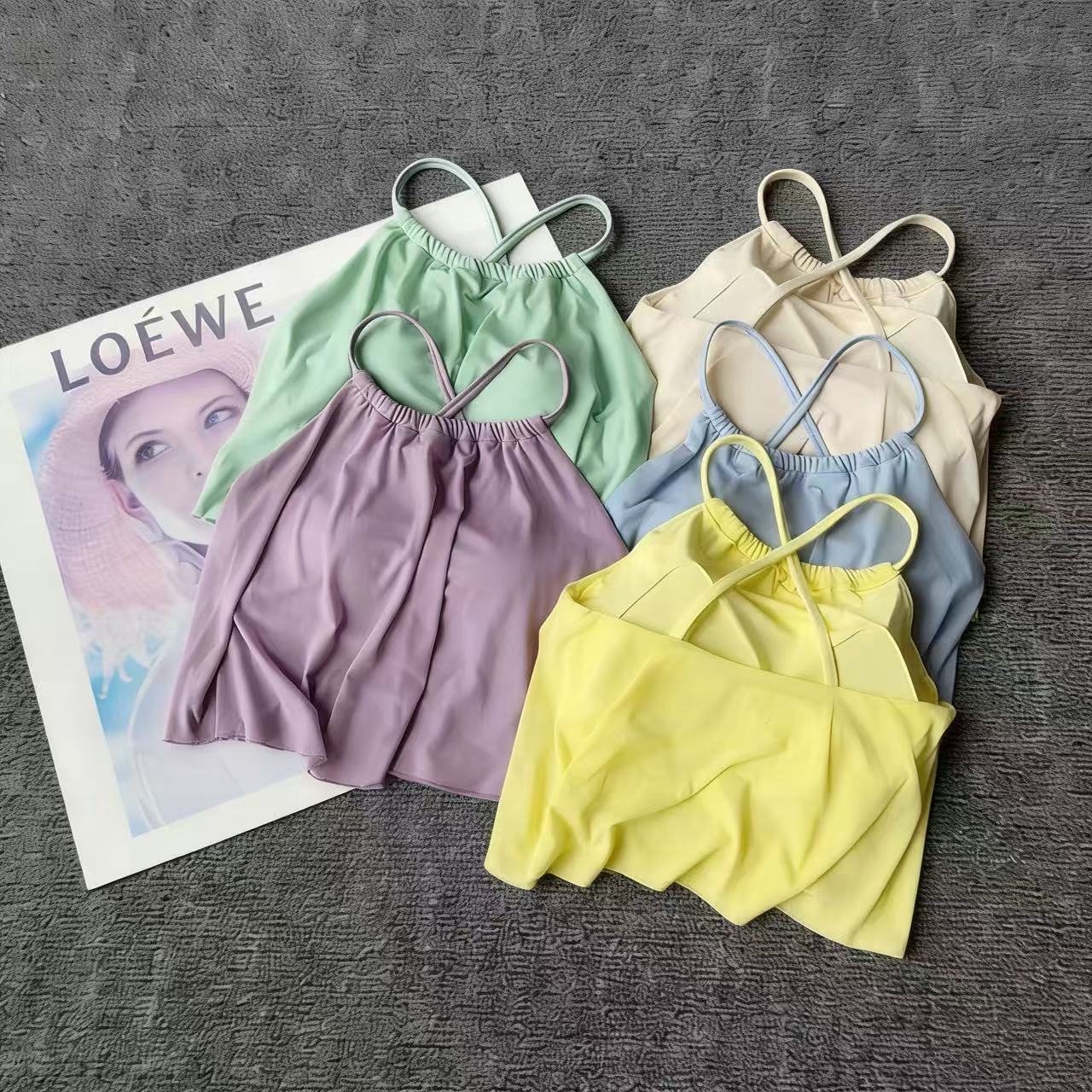 Mesh 2‑in‑1 Halter Sports Tank - đánh giá và giá Pilate Yoga Workout