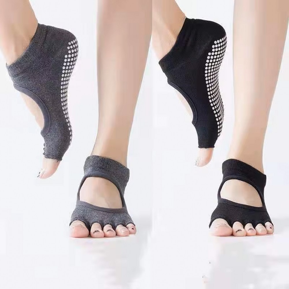 Backless Five Toe Yoga Socks O - đánh giá và giá Medias Para Pilates Y Yoga